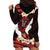 Polynesia AIDS Awareness Month Hoodie Dress Take The Rights Path Polynesian Pattern