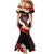 Polynesia AIDS Awareness Month Mermaid Dress Take The Rights Path Polynesian Pattern