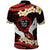 Polynesia AIDS Awareness Month Polo Shirt Take The Rights Path Polynesian Pattern