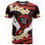 Polynesia AIDS Awareness Month T Shirt Take The Rights Path Polynesian Pattern