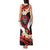 Polynesia AIDS Awareness Month Tank Maxi Dress Take The Rights Path Polynesian Pattern