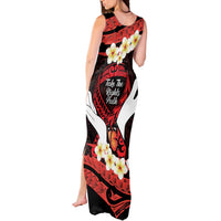 Polynesia AIDS Awareness Month Tank Maxi Dress Take The Rights Path Polynesian Pattern LT14 - Polynesian Pride