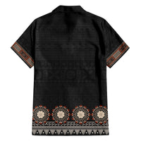 Bula Fiji Dashiki Vintage Fijian Masi Tapa Pattern Family Matching Long Sleeve Bodycon Dress and Hawaiian Shirt LT14 - Polynesian Pride