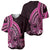 Pink Polynesia Easter Day Baseball Jersey Eggs With Bunny Polynesian Pattern