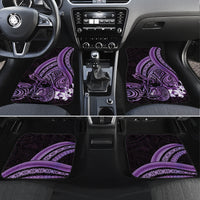 Purple Polynesia Easter Day Car Mats Eggs With Bunny Polynesian Pattern LT14 Set 4pcs Purple - Polynesian Pride