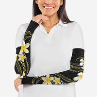 Polynesia Tattoo With Plumeria Arm Sleeves Elegant Vibes LT14 - Polynesian Pride