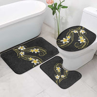 Polynesia Tattoo With Plumeria Bathroom Set Elegant Vibes LT14 - Polynesian Pride