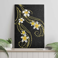 Polynesia Tattoo With Plumeria Canvas Wall Art Elegant Vibes LT14 - Polynesian Pride
