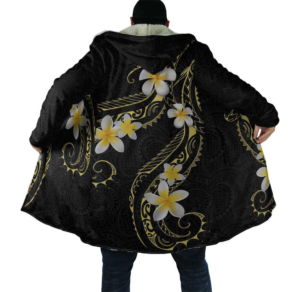 Polynesia Tattoo With Plumeria Cloak Elegant Vibes LT14 - Polynesian Pride