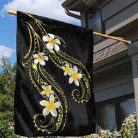 Polynesia Tattoo With Plumeria Garden Flag Elegant Vibes LT14 - Polynesian Pride