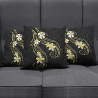 Polynesia Tattoo With Plumeria Pillow Cover Elegant Vibes LT14 - Polynesian Pride