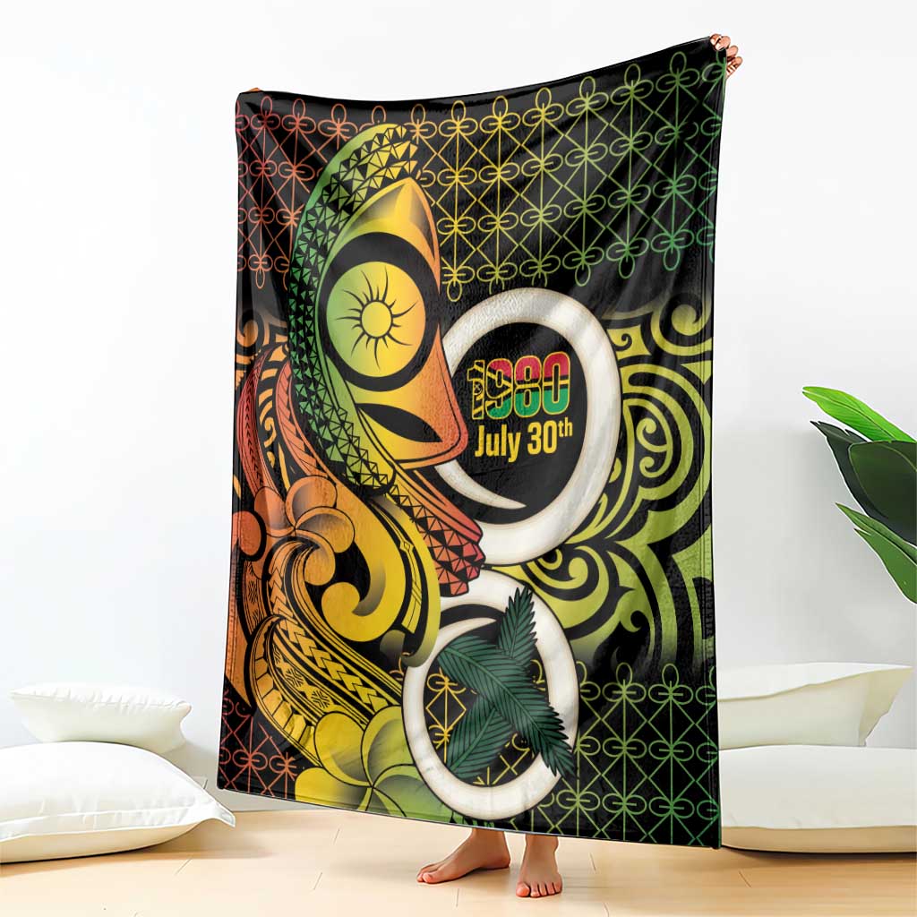 Vanuatu 1980 Blanket Ni-Van Tamtam Sand Drawing Pattern LT14 - Polynesian Pride