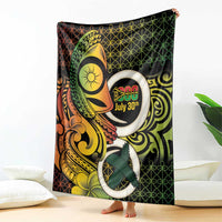 Vanuatu 1980 Blanket Ni-Van Tamtam Sand Drawing Pattern LT14 - Polynesian Pride
