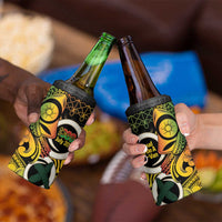 Vanuatu 1980 4 in 1 Can Cooler Tumbler Ni-Van Tamtam Sand Drawing Pattern LT14 - Polynesian Pride