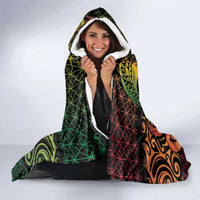 Vanuatu 1980 Hooded Blanket Ni-Van Tamtam Sand Drawing Pattern LT14 - Polynesian Pride