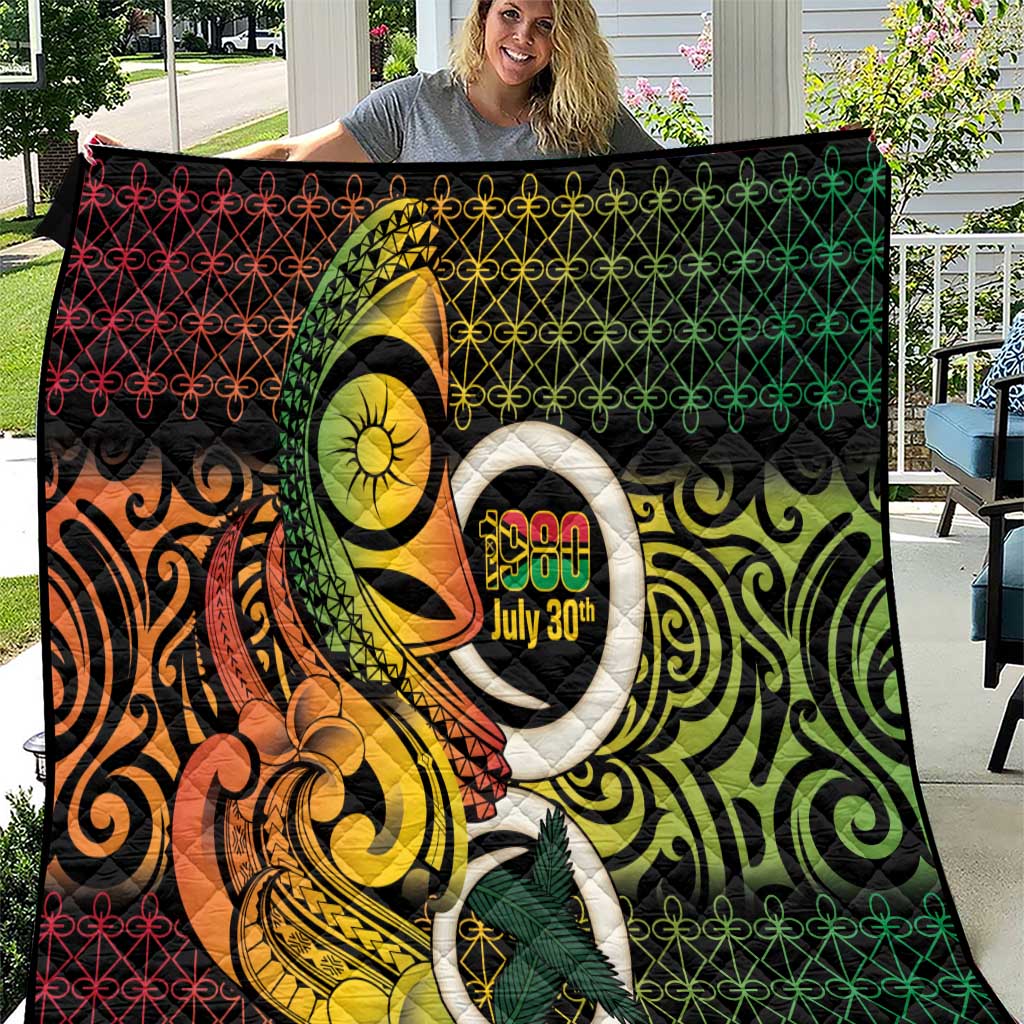 Vanuatu 1980 Quilt Ni-Van Tamtam Sand Drawing Pattern