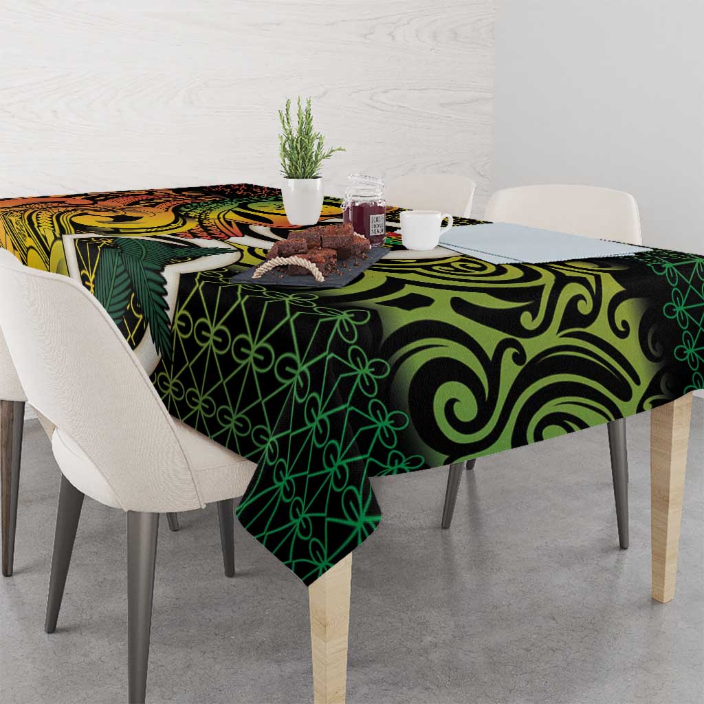 Vanuatu 1980 Tablecloth Ni-Van Tamtam Sand Drawing Pattern LT14 - Polynesian Pride