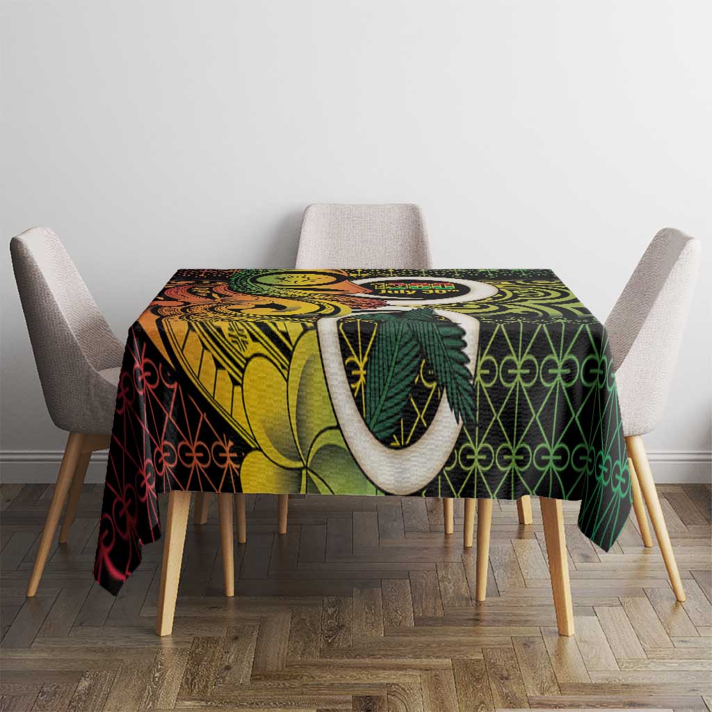 Vanuatu 1980 Tablecloth Ni-Van Tamtam Sand Drawing Pattern LT14 - Polynesian Pride