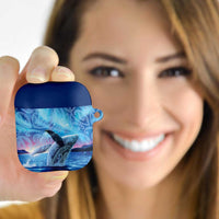 New Zealand Matariki Humpback Whale AirPods Case Paikea Maori New Year Blue Galaxy LT14 - Polynesian Pride