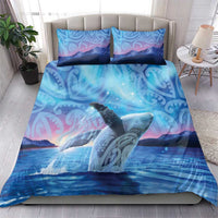 New Zealand Matariki Humpback Whale Bedding Set Paikea Maori New Year Blue Galaxy LT14 - Polynesian Pride