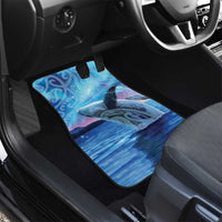 New Zealand Matariki Humpback Whale Car Mats Paikea Maori New Year Blue Galaxy LT14 - Polynesian Pride