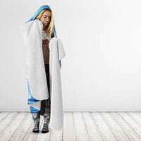 New Zealand Matariki Humpback Whale Hooded Blanket Paikea Maori New Year Blue Galaxy