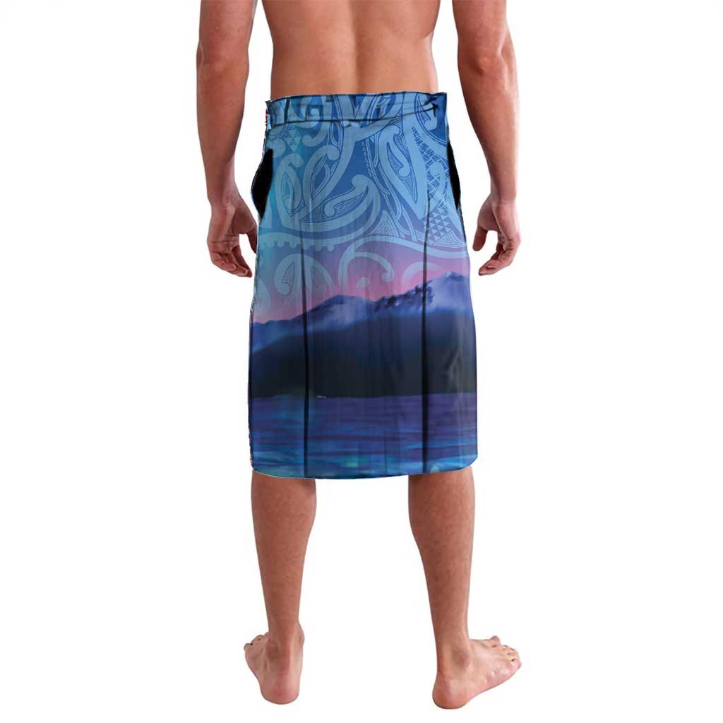 New Zealand Matariki Humpback Whale Lavalava Paikea Maori New Year Blue Galaxy LT14 - Polynesian Pride