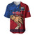 Polynesian Pride Father Day Samoa Baseball Jersey Manuia le Aso Sa o Tama Red Version LT14 Red - Polynesian Pride