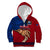 Polynesian Pride Father Day Samoa Kid Hoodie Manuia le Aso Sa o Tama Red Version LT14 Zip Hoodie Red - Polynesian Pride