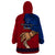 Polynesian Pride Father Day Samoa Wearable Blanket Hoodie Manuia le Aso Sa o Tama Red Version LT14 - Polynesian Pride