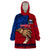 Personalised Father Day Samoa Wearable Blanket Hoodie Manuia le Aso Sa o Tama Red Version LT14 One Size Red - Polynesian Pride