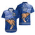 Polynesian Pride Father Day Samoa Hawaiian Shirt Manuia le Aso Sa o Tama Blue Version LT14 - Polynesian Pride