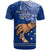 Polynesian Pride Father Day Samoa T Shirt Manuia le Aso Sa o Tama Blue Version LT14 - Polynesian Pride