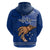 Custom Father Day Samoa Hoodie Manuia le Aso Sa o Tama Blue Version LT14 - Polynesian Pride