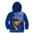 Personalised Father Day Samoa Kid Hoodie Manuia le Aso Sa o Tama Blue Version LT14 - Polynesian Pride