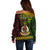 Polynesian Pride Father Day Vanuatu Off Shoulder Sweater I Love You Dad Reggae Version LT14 - Polynesian Pride