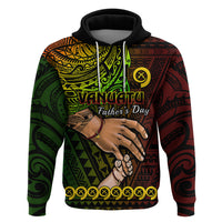 Custom Father Day Vanuatu Hoodie I Love You Dad Reggae Version LT14 Pullover Hoodie Reggae - Polynesian Pride