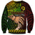 Personalised Father Day Vanuatu Sweatshirt I Love You Dad Reggae Version LT14 Unisex Reggae - Polynesian Pride