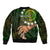 Polynesian Pride Father Day Cook Islands Bomber Jacket I Love You Dad Kuki Airani Turtle Pattern LT14 - Polynesian Pride