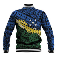 Halo Olaketa Solomon Islands Tapa Pattern Baseball Jacket
