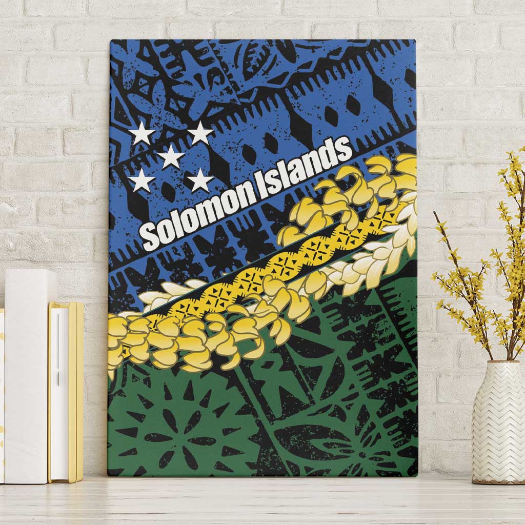 Halo Olaketa Solomon Islands Tapa Pattern Canvas Wall Art