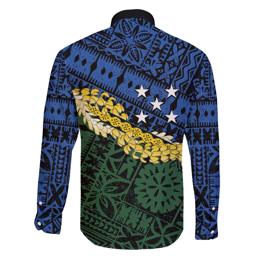 Halo Olaketa Solomon Islands Tapa Pattern Family Matching Puletasi and Hawaiian Shirt