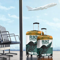 AUNZ Rugby Custom Luggage Cover Australia Kangaroo New Zealand Silver Fern - Polynesian Pride