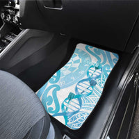 New Zealand Darts Car Mats Aotearoa Maori Its In My DNA White LT14 - Polynesian Pride