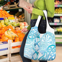 New Zealand Darts Grocery Bag Aotearoa Maori Its In My DNA White LT14 - Polynesian Pride