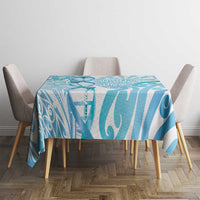 New Zealand Darts Tablecloth Aotearoa Maori Its In My DNA White LT14 - Polynesian Pride