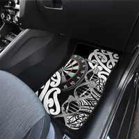 New Zealand Darts Car Mats Aotearoa Maori Its In My DNA Black LT14 - Polynesian Pride