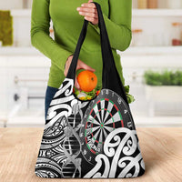 New Zealand Darts Grocery Bag Aotearoa Maori Its In My DNA Black LT14 - Polynesian Pride