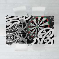 New Zealand Darts Tablecloth Aotearoa Maori Its In My DNA Black LT14 Black - Polynesian Pride