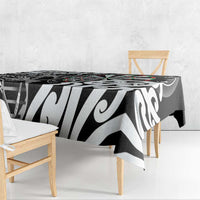 New Zealand Darts Tablecloth Aotearoa Maori Its In My DNA Black LT14 - Polynesian Pride